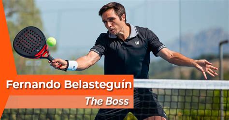 Fernando Belasteguín: “For several years in my career I felt .